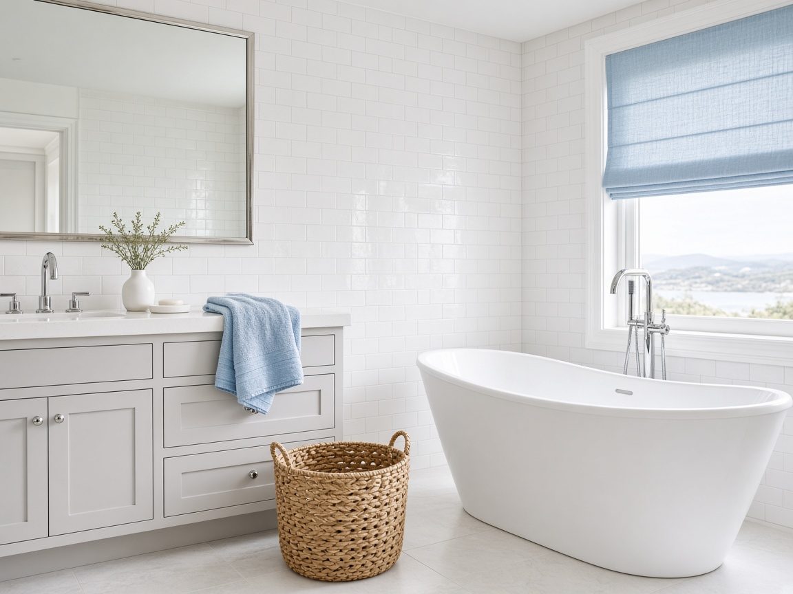 Gleaming clean bathroom (placeholder photo)